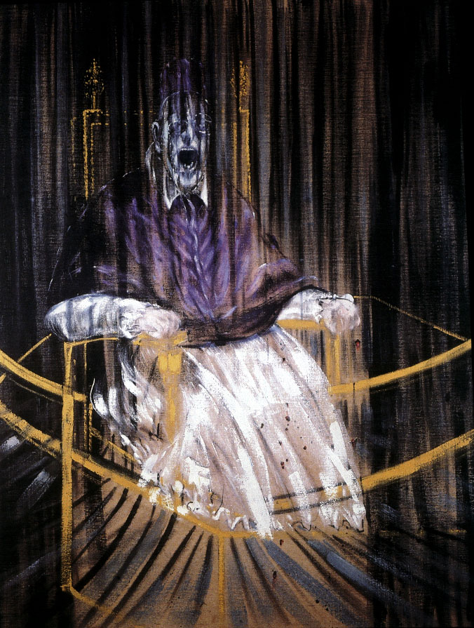 francis bacon pape innocent II violet