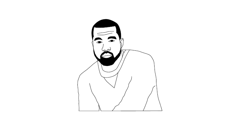 Kanye West par Aude-Line Benazet