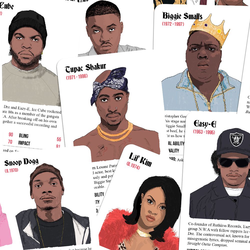 Cards rappers