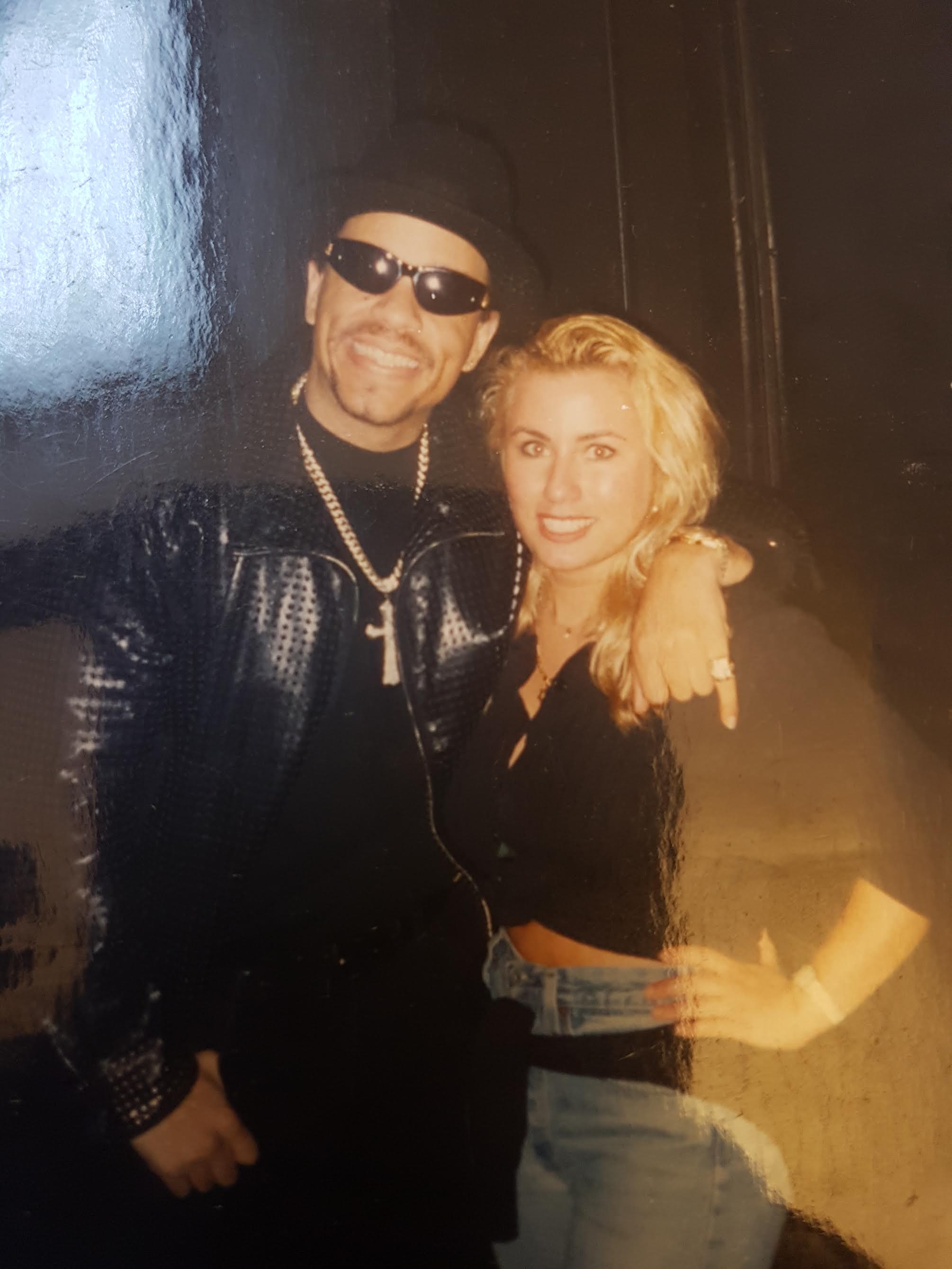 Ice-T et Valérie Atlan, 1996