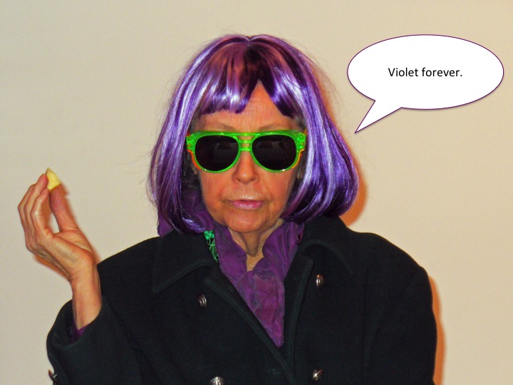 ultra violet perruque