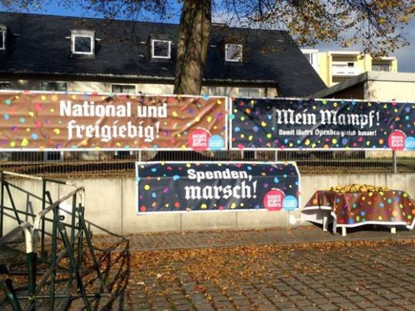 German town tricks neo-Nazis into raising money for an anti-Nazi charity