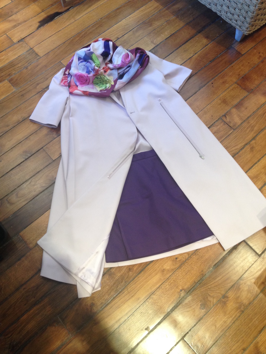 ensemble violet violette cos