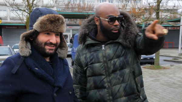 Photo de Kaaris avec Mouloud Achour à Sevran