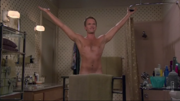 barney stinson naked man