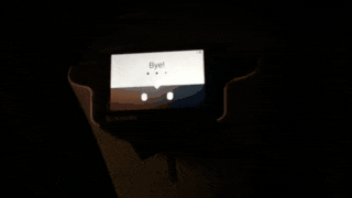 Gif robot room service