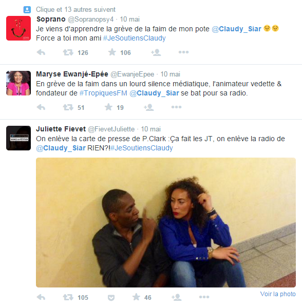 Tweets claudy siar