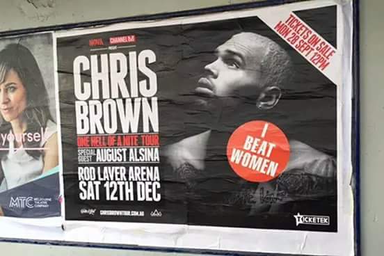 Chris Brown Street Art Australia