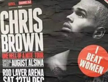 chris brown, melbourne