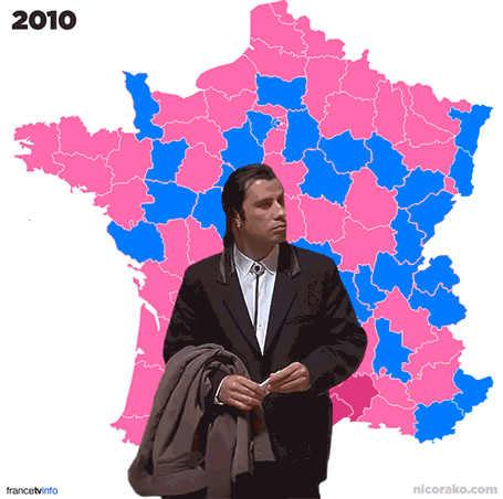 Régions Travolta