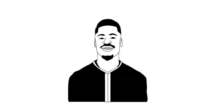 Serge Aurier par Aude-Line Benazet