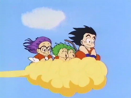 Dragon Ball Slump gif