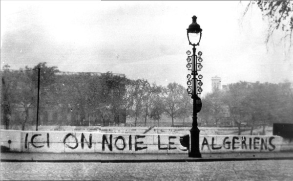 17 octobre 1961 à Paris, des centaines d'Algériens sont executés par la police française