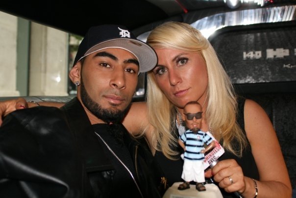 La Fouine et Valérie Atlan 