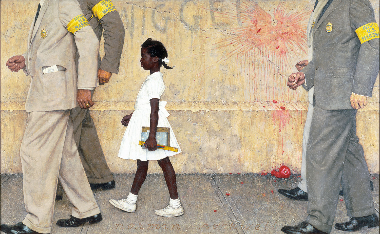 Norman Rockwell - The problem we all live with