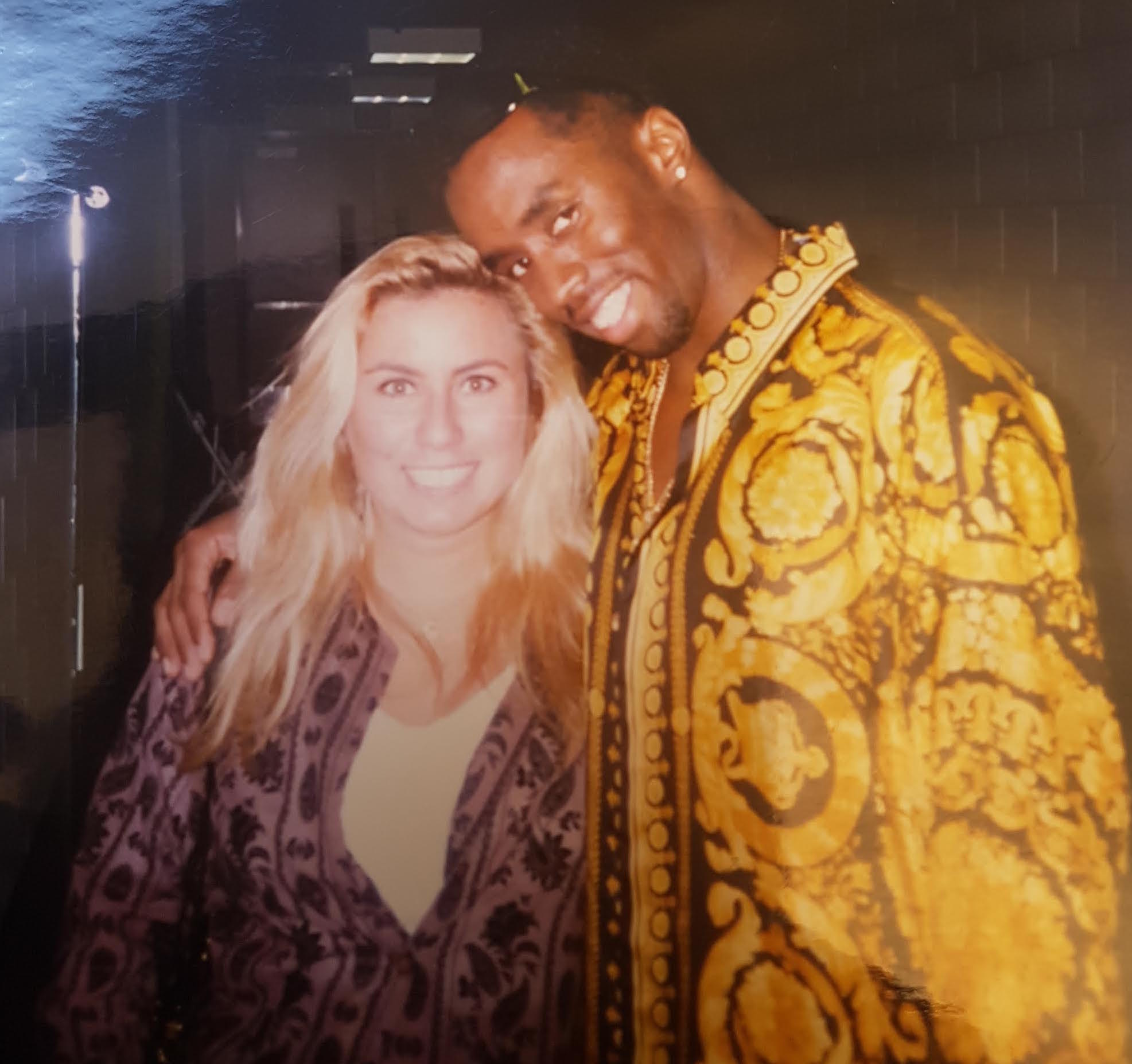 Valérie Atlan et P.Diddy, 1995