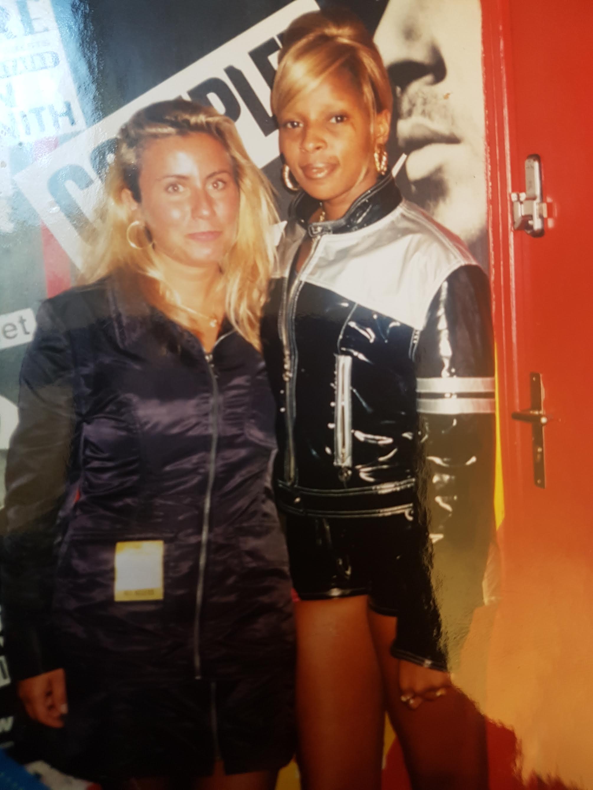 Valérie Atlan et MJ Blidge, 1995
