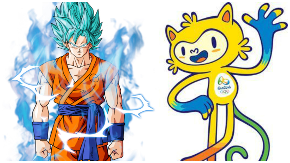 San Goku hyper puissant face à une peluche