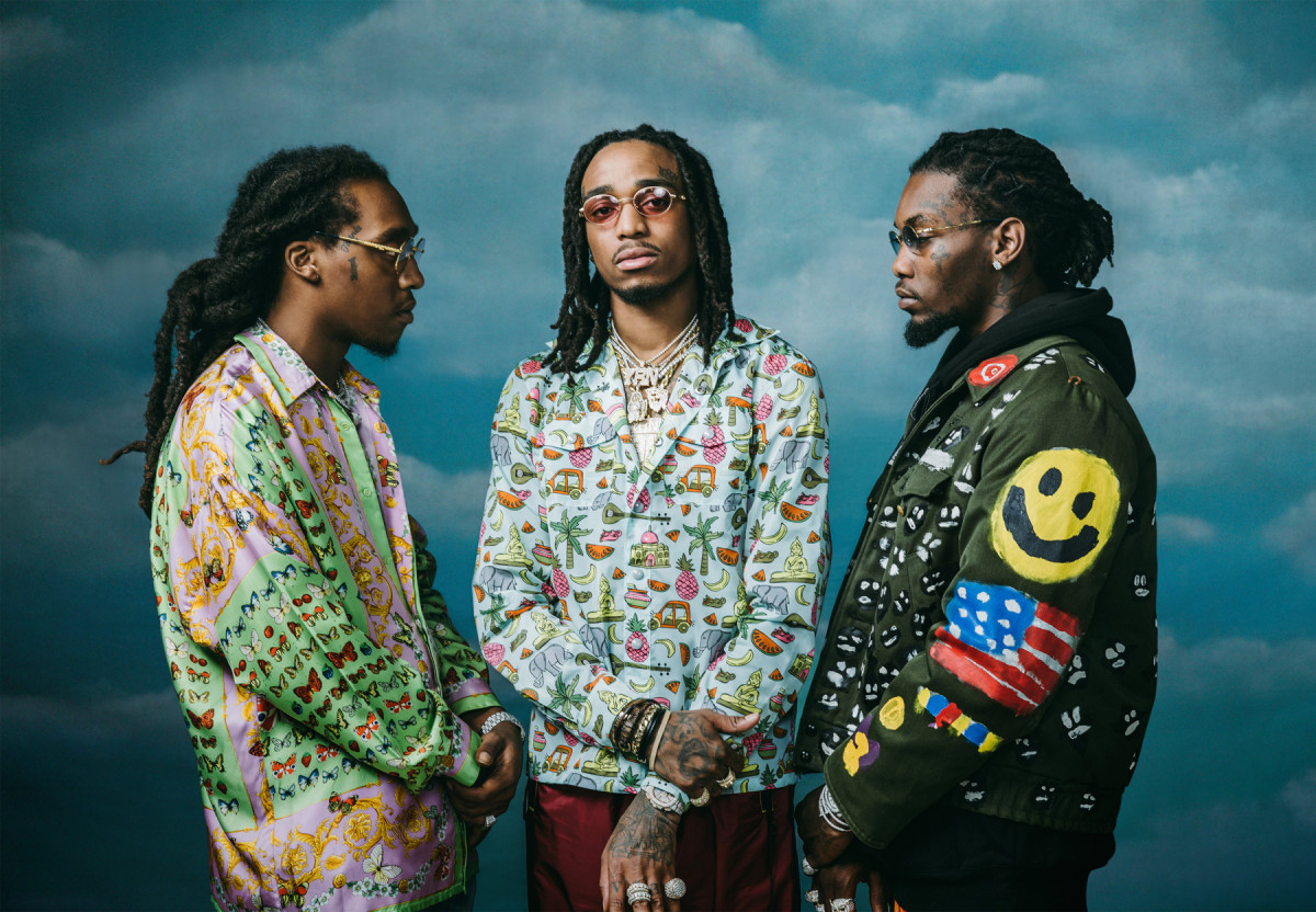 migos en interview chez fader fond bleu 