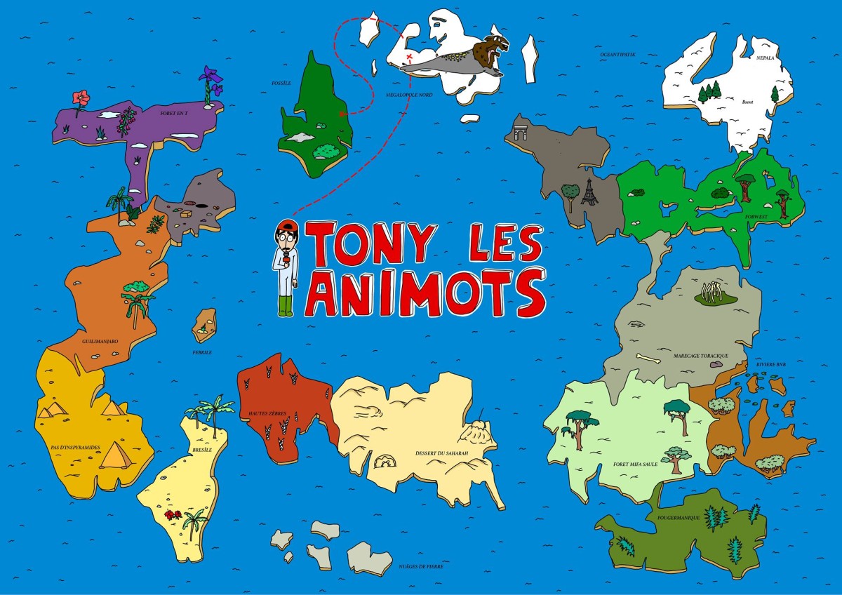 Carte de TLA
