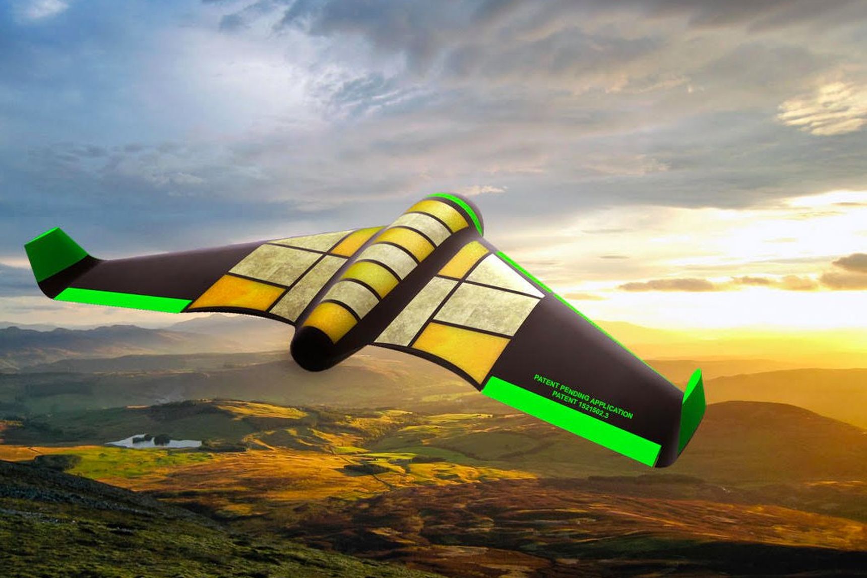 Un drone comestible