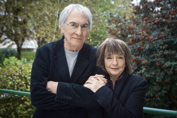 Bourg la Reine, le 04/11/2014.  Monique Pinçon-Charlot et Michel Pinçon. Photo Pierre Pytkowicz