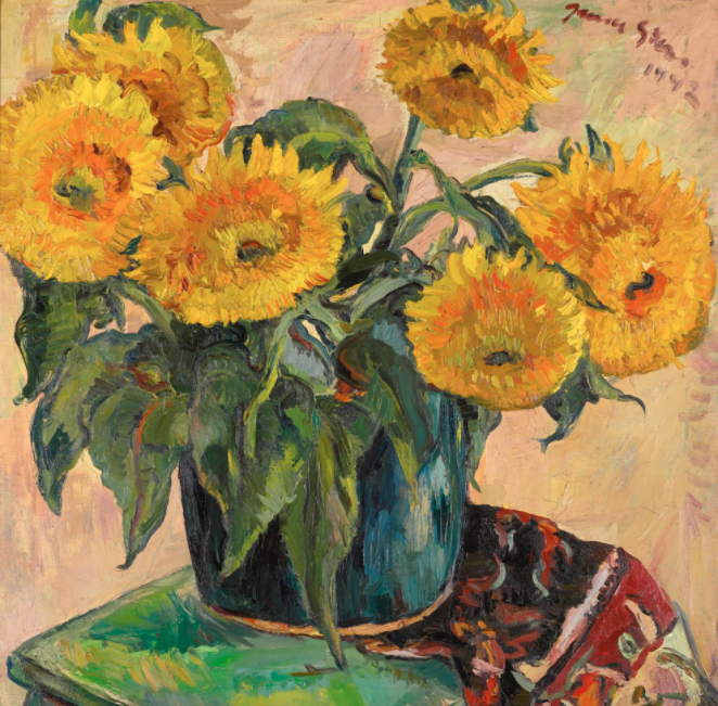 SUNFLOWERS Irma Stern