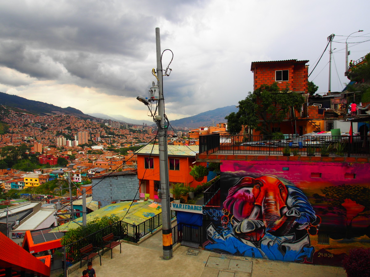Elephant graffiti, Comuna 13