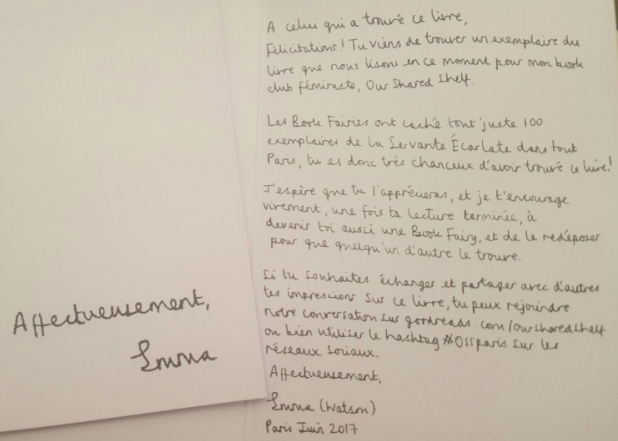 La lettre manuscrite 