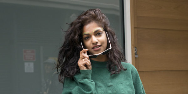 LONDON, ENGLAND - SEPTEMBER 22:  Musician M.I.A wears Kenneth Cole sunglasses on day 5 during London Fashion Week Spring/Summer 2016/17 on September 22, 2015 in London, England.  (Photo by Kirstin Sinclair/Getty Images)