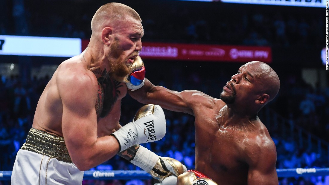 Mayweather termine McGregor au 1oeme round 