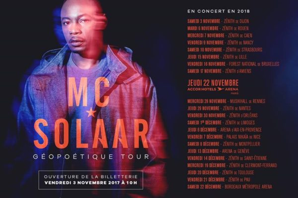 MC Solaar tournée
