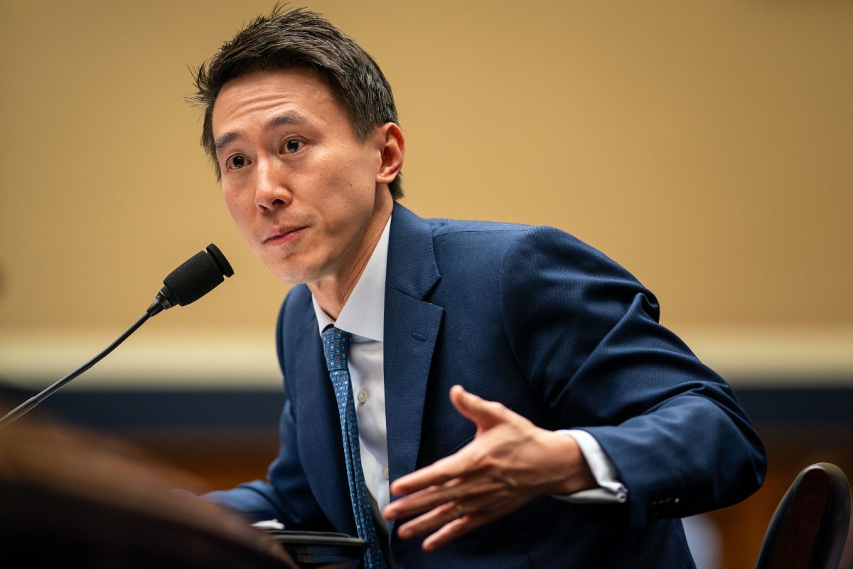 Le PDG de TikTok, Shou Zi Chew, devant le Congrès américain