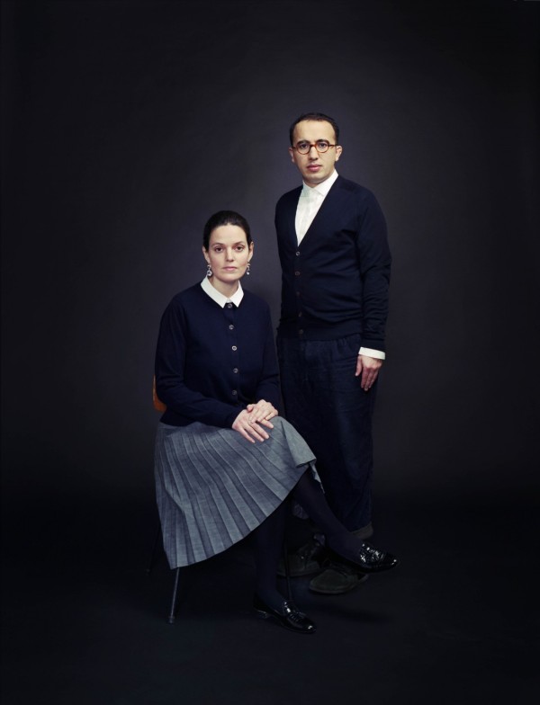 Portrait de Victoire de Taillac et Ramdane Touhami