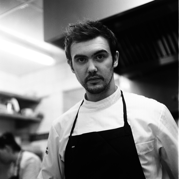 Bertrand Grébaut du Septime en tablier