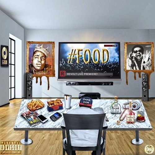 Artwork de Food l'EP de Dapa Don sur Soundcloud