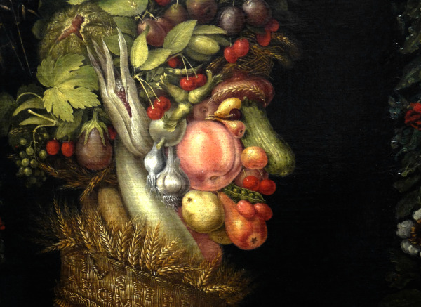 Arcimboldo l'été nature morte légumes