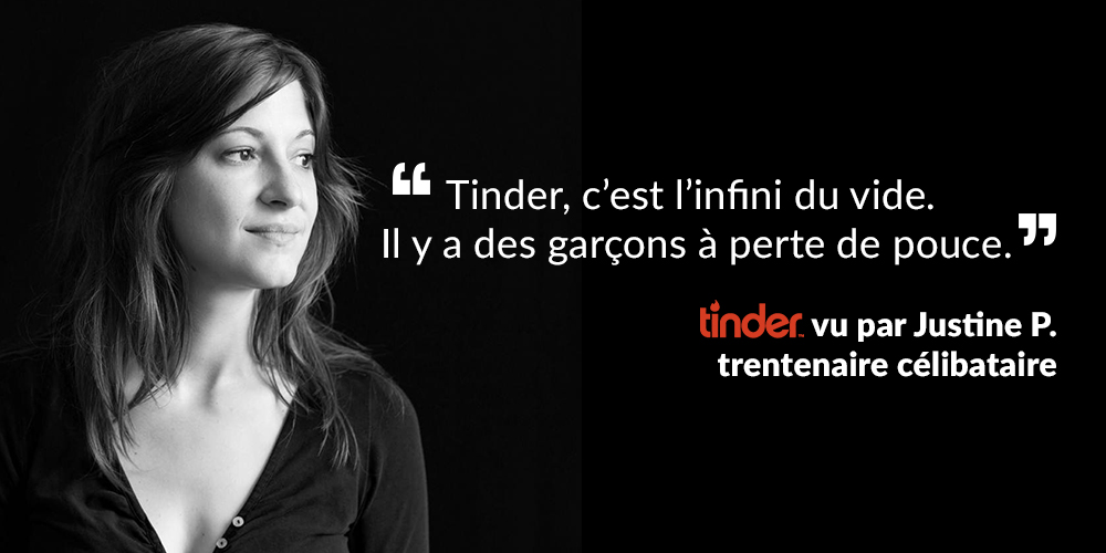 Tinder vu par une trentenaire célibataire