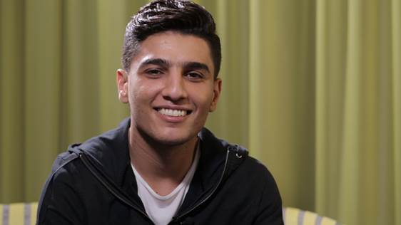 Le chanteur palestinien de Pop Arab Mohammed Assaf