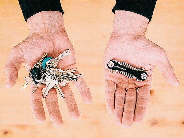 Trousseau de clé comme un couteau suisse