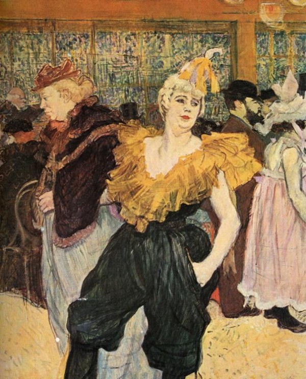 Henri de Toulouse-Lautrec - The clown Cha-U-Kao at the Moulin Rouge