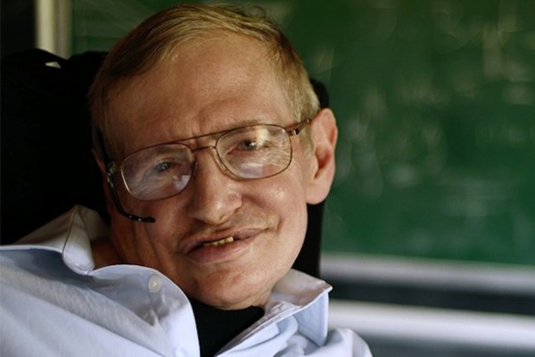 steven hawking portrait