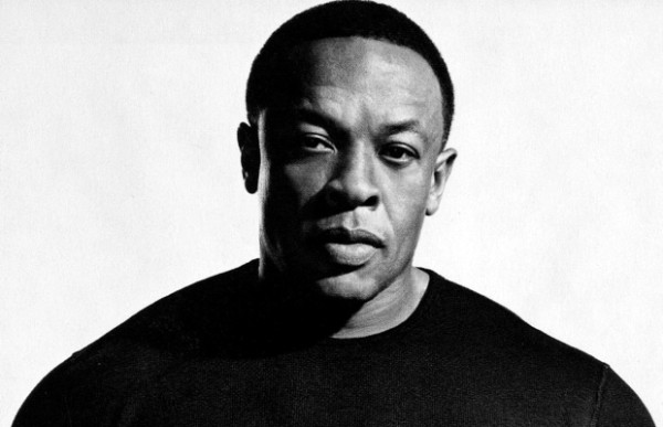 dr dre protrait noir et blanc