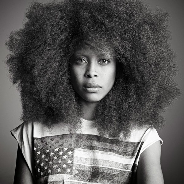 Erykah Badu Noir et blanc