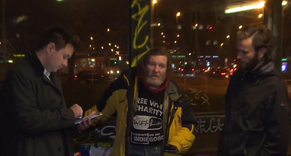 SDF transformé en borne wifi