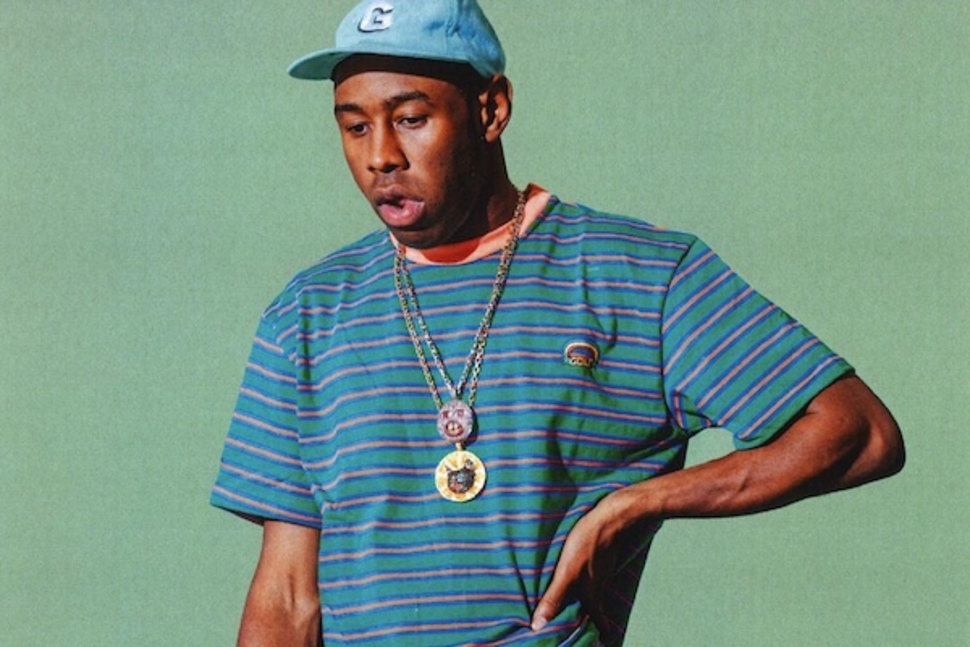 Tyler, The Creator, habillé en Golf Wang