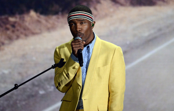 LOS ANGELES, CA - FEBRUARY 10:  Singer Frank Ocean performs onstage during the 55th Annual GRAMMY Awards at STAPLES Center on February 10, 2013 in Los Angeles, California.  (Photo by Kevin Winter/WireImage)