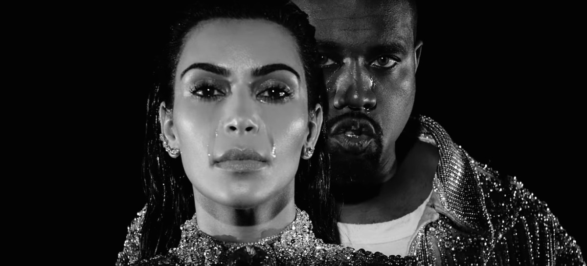 Kanye et Kim clique tv