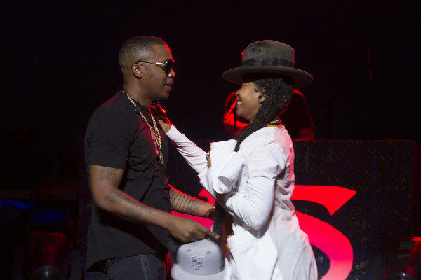Erykah Badu And Nas In Concert - Detroit, Michigan