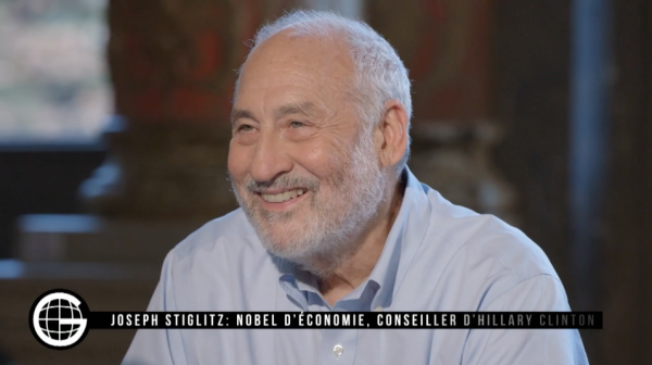 Stiglitz nobel économie gros journal clique tv
